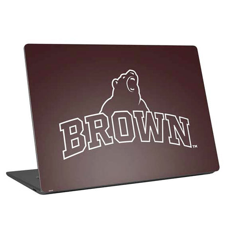 Brown University Outlined Universal Laptop 12in (9.8 x 6.8in) Skin